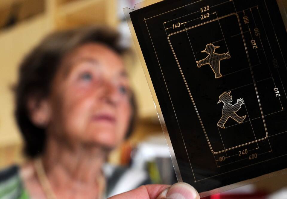 Ost-Ampelmännchen wird 65 Ost-Ampelmännchen wird 65