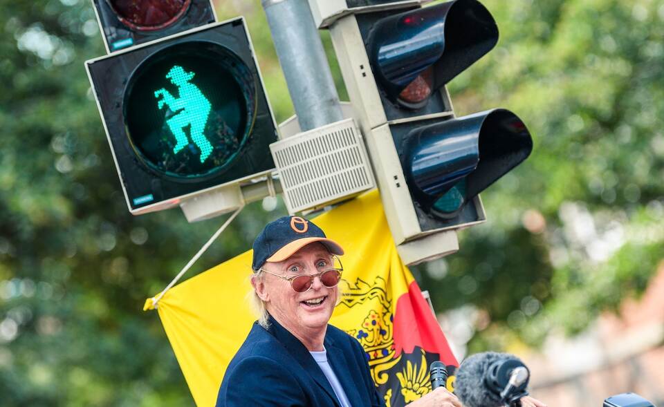 Ost-Ampelmännchen wird 65 Ost-Ampelmännchen wird 65