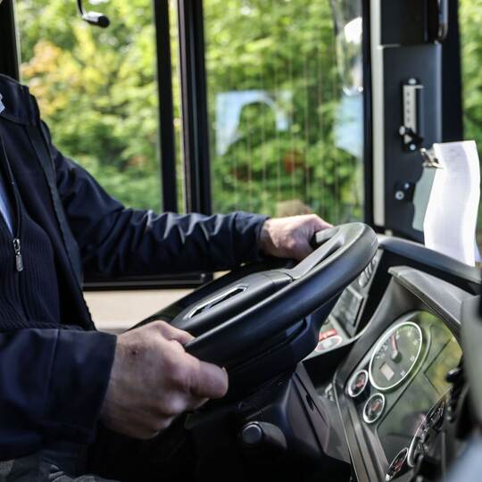 Busfahrer in Düsseldorf
