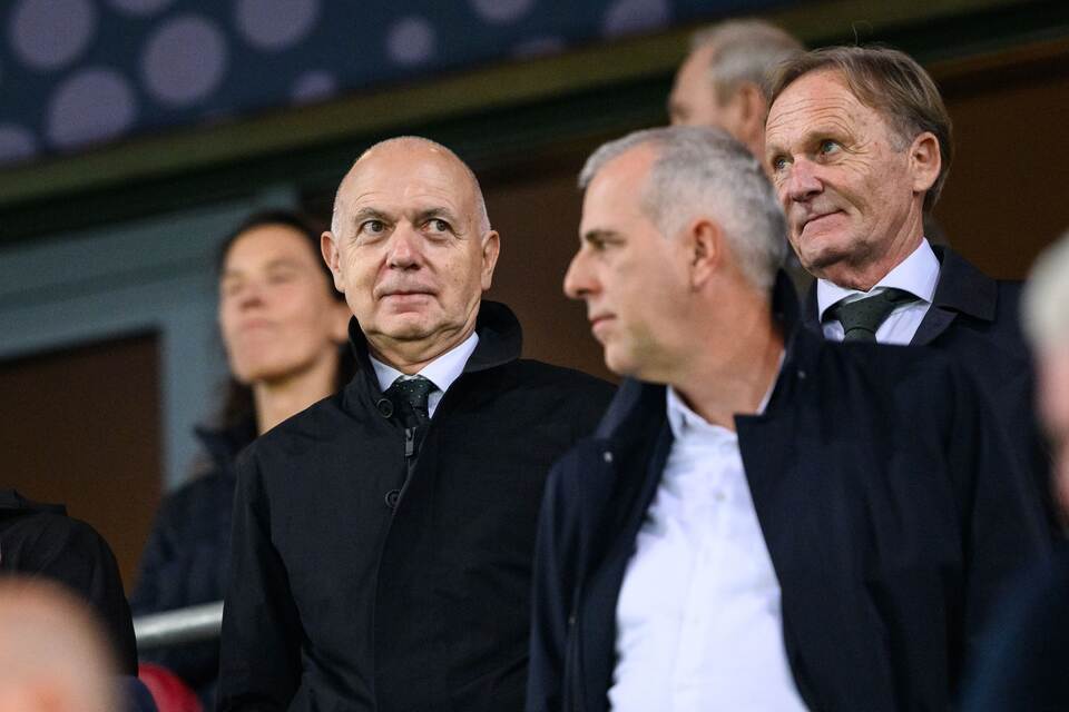 Bernd Neuendorf, Hans-Joachim Watzke Bernd Neuendorf, Hans-Joachim Watzke