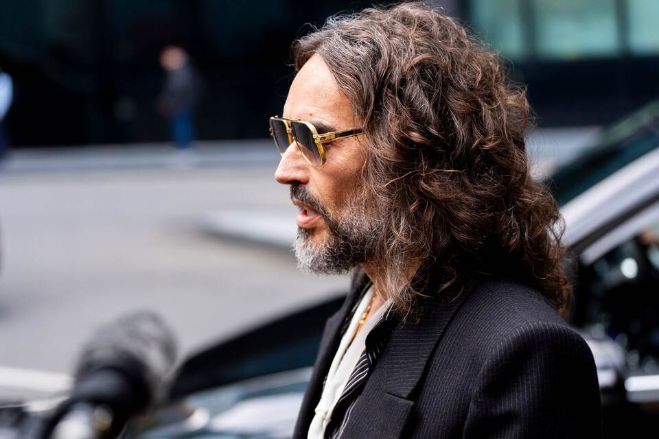 Schauspieler Russell Brand vor Gericht in London Schauspieler Russell Brand vor Gericht in London
