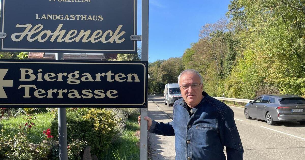 Huchenfelder Straße wird gesperrt: Harte Wochen für das Gasthaus Hoheneck