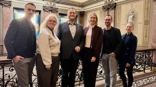 Machen sich für Tourismus in Bad Wildbad stark: René Skiba, Corinna David (Tourismus Nördlicher Schwarzwald), Bürgermeister Marc