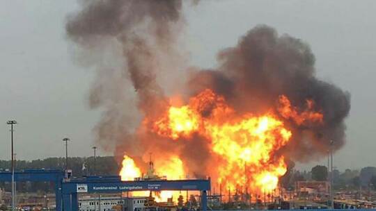 Explosion bei BASF