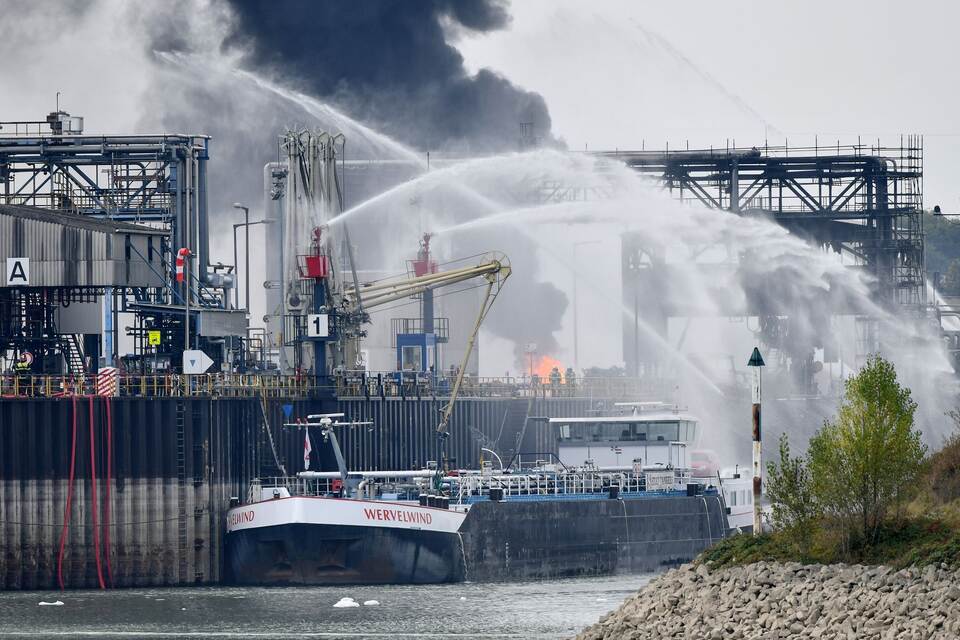 Explosion bei BASF