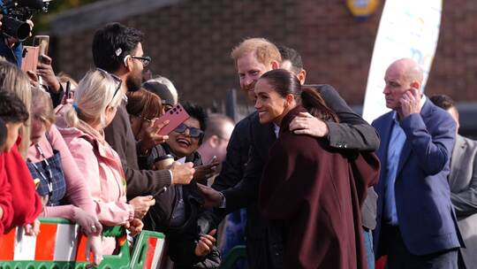 Harry und Meghan zeigen sich erstmals seit Rückkehr