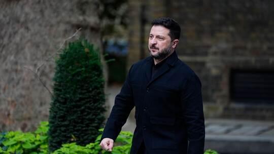 Ukraines Präsident Selenskyj in Großbritannien Ukraines Präsident Selenskyj in Großbritannien