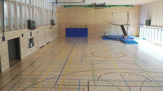 Die neu errichtete Heynlinturnhalle ist bei den Vereinen beliebt. Der Trainingsbetrieb in dem Neubau wird für sie künftig doppel