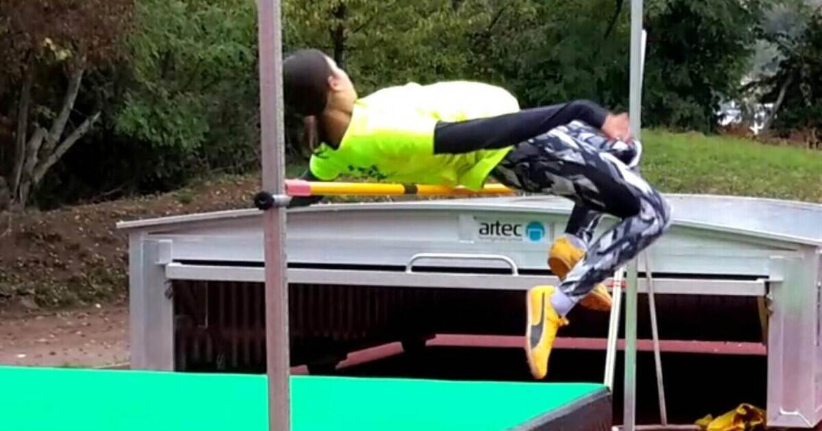 Joline Tournoy vom SV Büchenbronn knackt Kreisrekord im Hochsprung