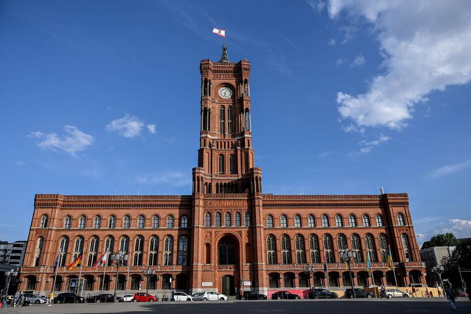 Rotes Rathaus in Berlin Rotes Rathaus in Berlin