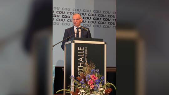 Norbert Lins neuer CDU-Bezirksvorstand Württemberg-Hohenzollern Norbert Lins neuer CDU-Bezirksvorstand Württemberg-Hohenzollern