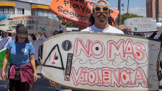 Drei Surfer in Mexiko getötet - Proteste