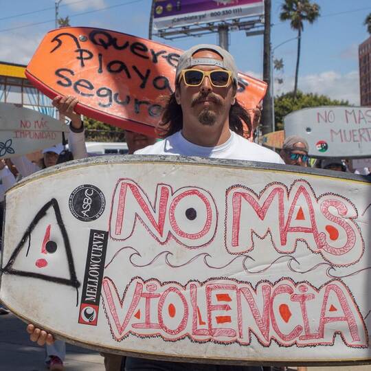 Drei Surfer in Mexiko getötet - Proteste