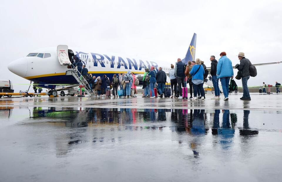 Erster Ryanair-Flug vom Flughafen Lübeck nach Mallorca