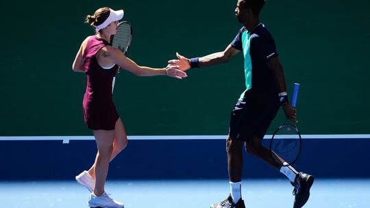 Elina Switolina und Gaël Monfils