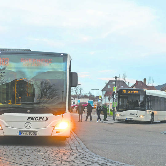 Mühlacker Busbahnhof Stadtbus