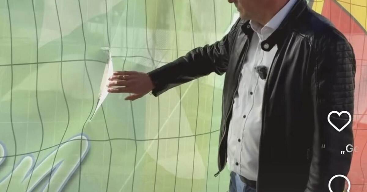 Vandalism in Mühlacker: Street art at Mühlehof-Loch destroyed