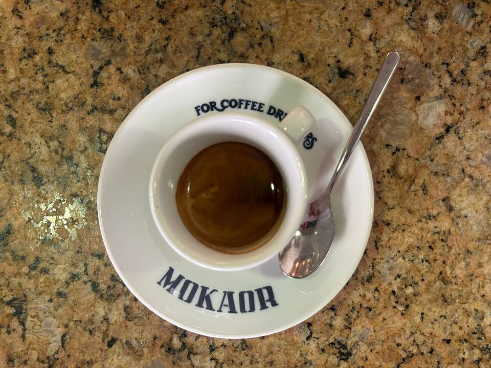 Tasse Espresso für 70 Cent Tasse Espresso für 70 Cent