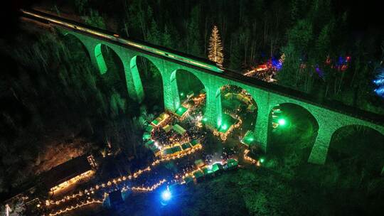 Weihnachtsmarkt in der Ravennaschlucht