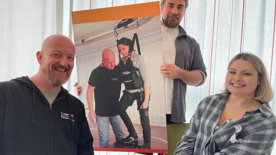 Bei der Rückschau merkt man, wie weit man gekommen ist: Marco Dorschner-Faßbender (Intensivtherapeut und Inhaber des Zentrums de