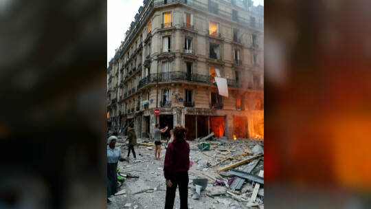 Explosion in Paris Explosion in Paris