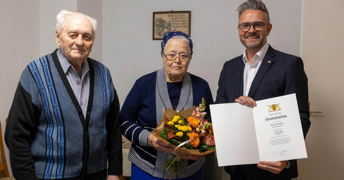Congratulations on your wedding anniversary: Nina and Peter Boldt ...