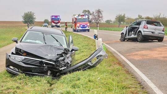 Schwerer Verkehrsunfall bei Langenau