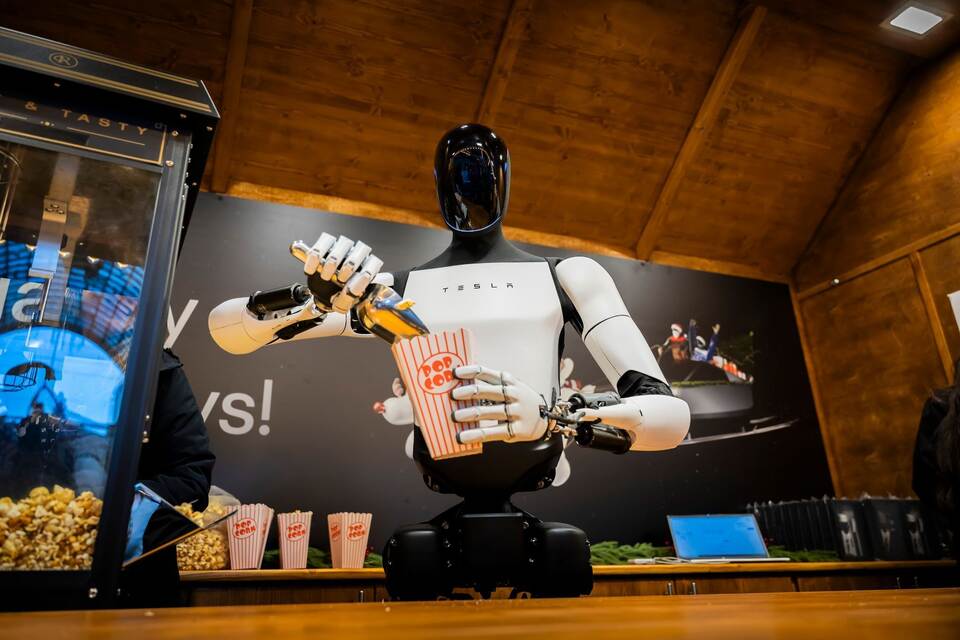 Vorstellung des humanoiden Tesla-Roboters «Optimus» Vorstellung des humanoiden Tesla-Roboters «Optimus»