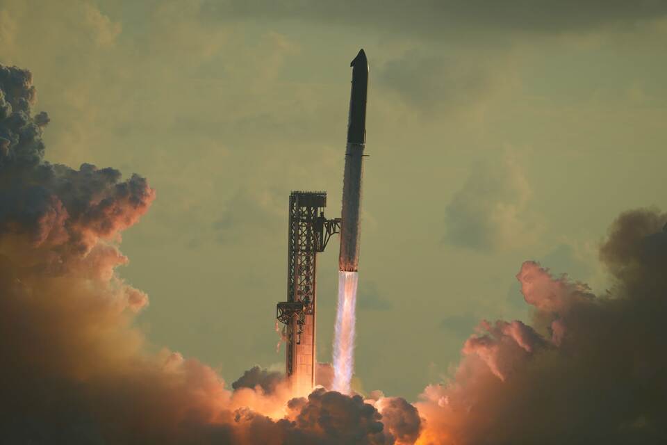 Start Raketensystem «Starship» von SpaceX Start Raketensystem «Starship» von SpaceX