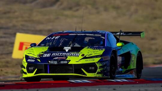 Der Lamborghini Temerario GT3 von Rutronik Racing. Foto: Gruppe C Photography GTWC Portimao