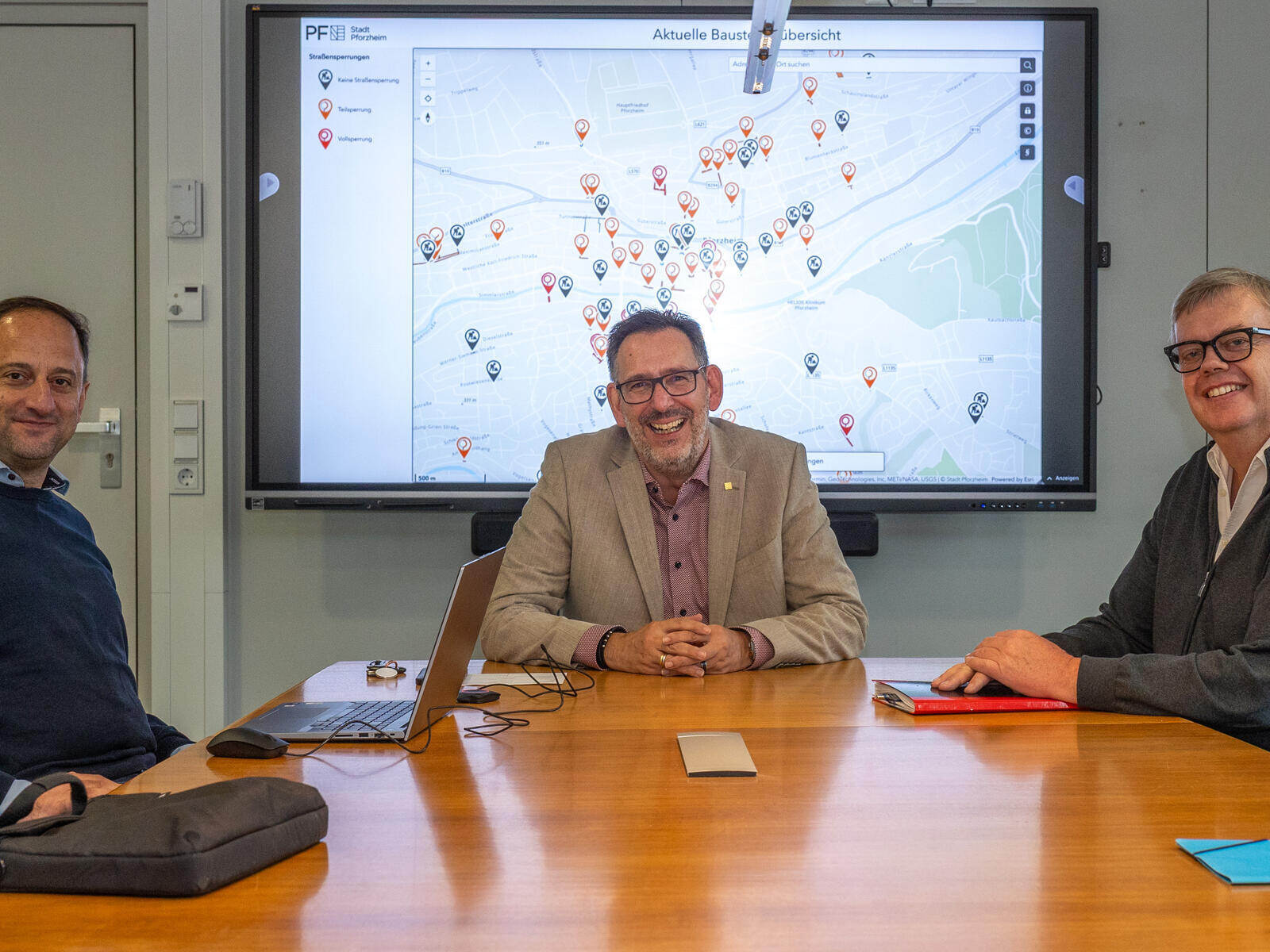 Alle Baustellen in Pforzheim auf einen Blick: Stadt startet neue interaktive Online-Karte
