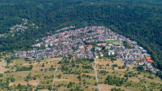 Luftbild Würm FFH Kohlacker