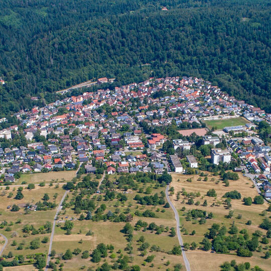 Luftbild Würm FFH Kohlacker