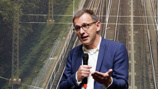 Philipp Nagl, Vorstandsvorsitzender der DB InfraGO AG Philipp Nagl, Vorstandsvorsitzender der DB InfraGO AG