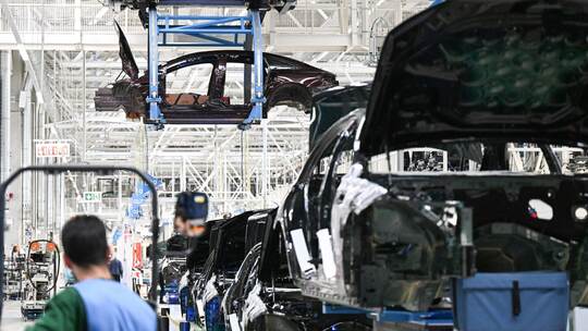 Produktion in der Autoindustrie