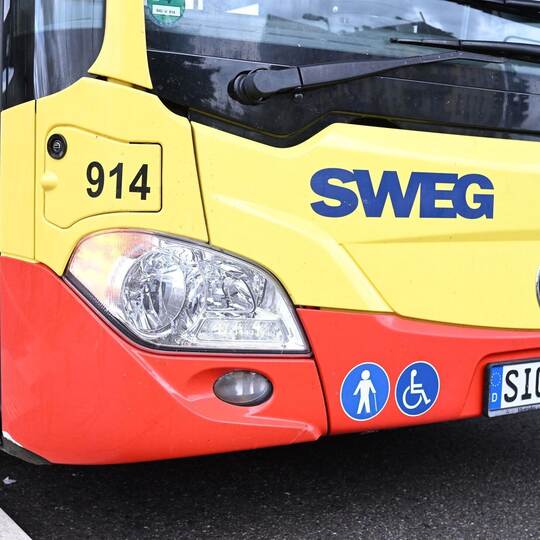 Viele Busse bleiben im Depot - Warnstreik bei der SWEG