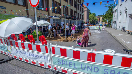 Eröffnung Spielstraße Belfortstraße