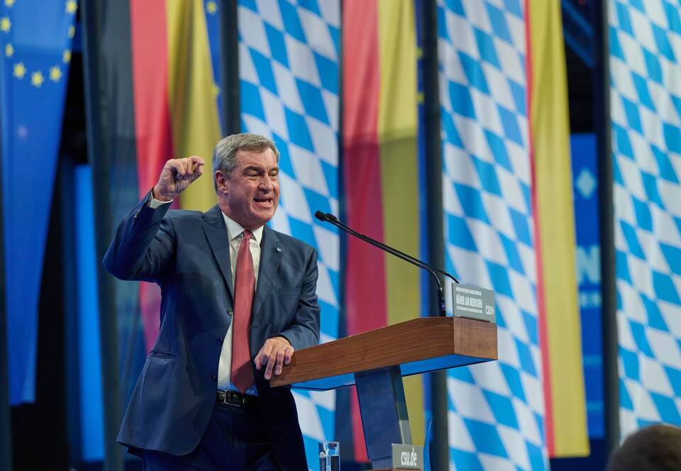 Auftakt CSU-Parteitag Auftakt CSU-Parteitag