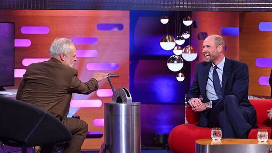 Prinz William in Graham Norton Show Prinz William in Graham Norton Show