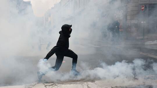Proteste in Rennes Proteste in Rennes