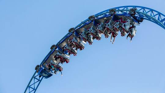Achterbahn im Europa-Park
