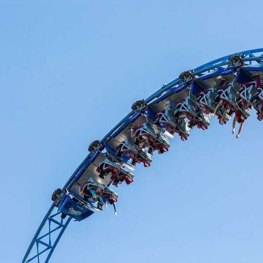 Achterbahn im Europa-Park