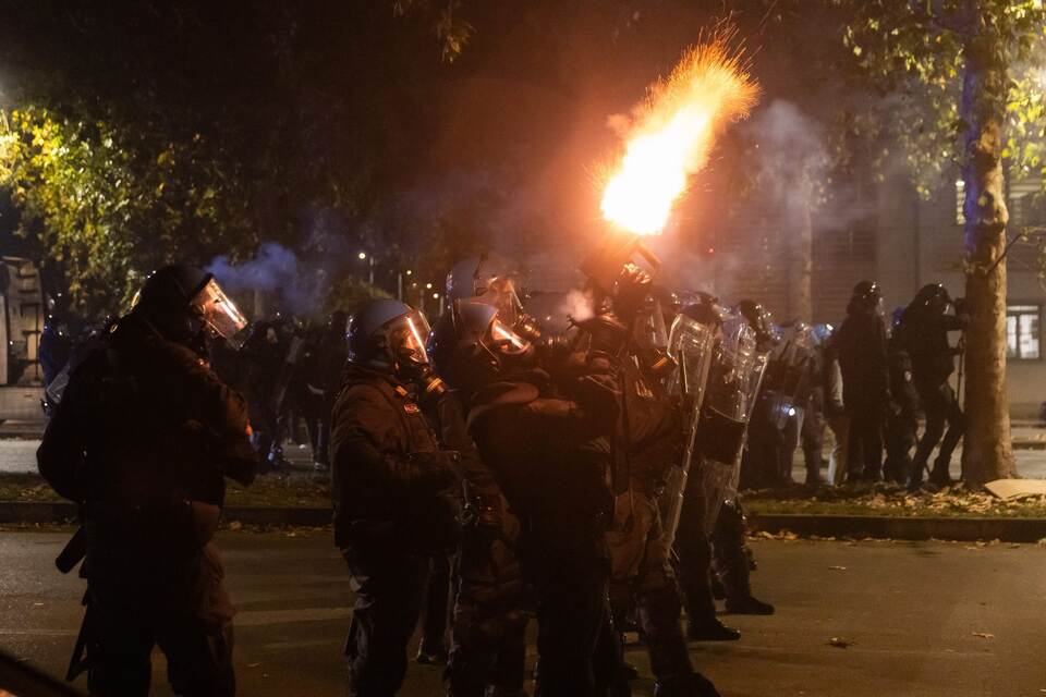 Proteste in Italien - Turin Proteste in Italien - Turin