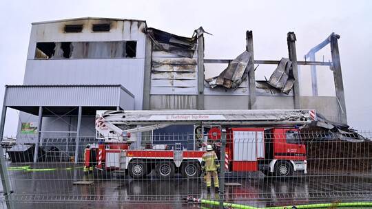 Millionenschaden bei Feuer in Gemüsebetrieb