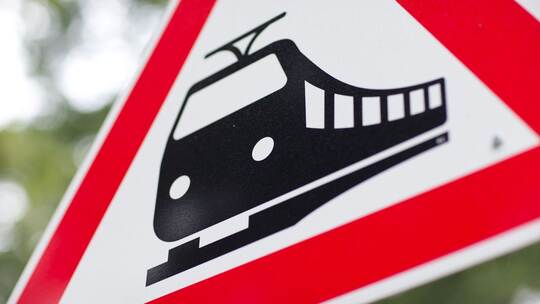 Unfall am Bahnübergang