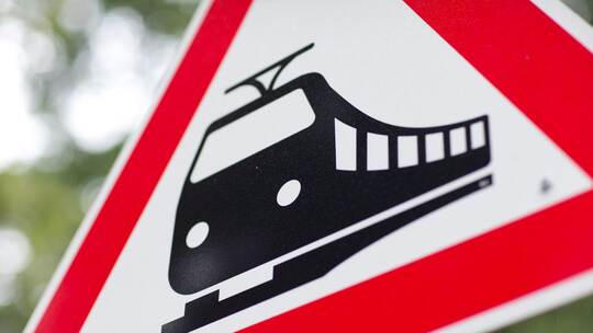 Unfall am Bahnübergang Unfall am Bahnübergang