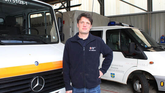 Immer noch auf der Suche nach einem neuen Domizil ist der Mühlacker DRK-Ortsvorsitzende Andreas Donath. Foto: Ilona Prokoph
