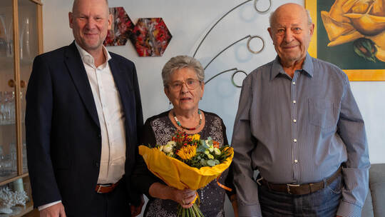 Eiserne Hochzeit Ehepaar Bressem