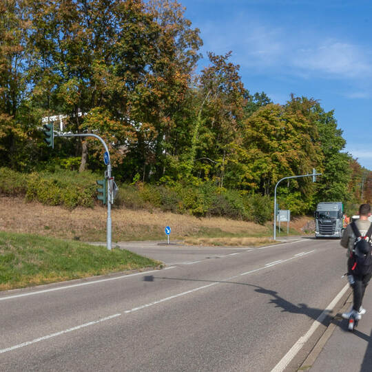 Birkenfeld Kirchweg B294 Unfall