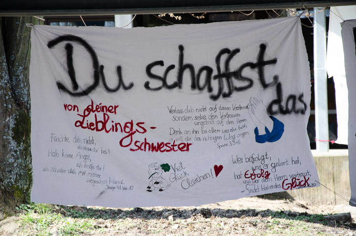 abiplakate am reuchlin gymnasium bildergalerien pforzheimer zeitung